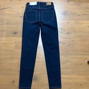 Super high-rise Jegging American Eagle Outfitters Dark Blue Skinny Jeans